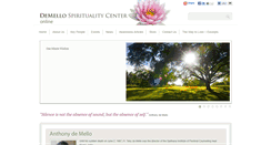 Desktop Screenshot of demellospirituality.com